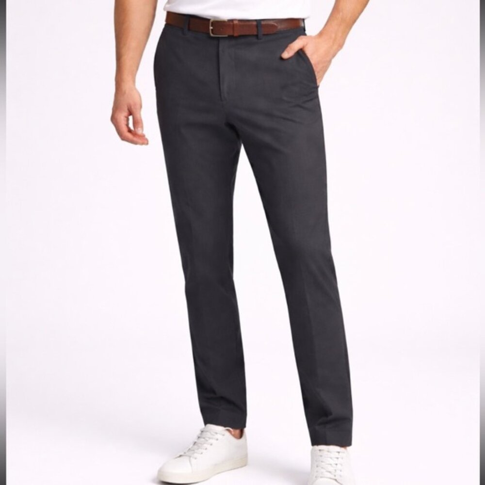 Ministry of Supply Men’s Dark Gray Momentum Regular Chino Pants Size 32 x 32